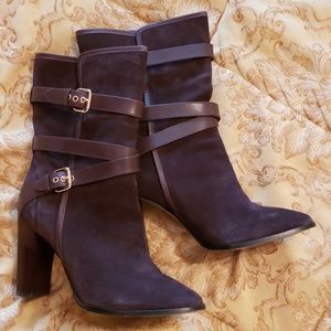 Coach "Alexandra" Suede Boots